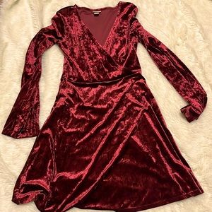 Red Velvet Dress